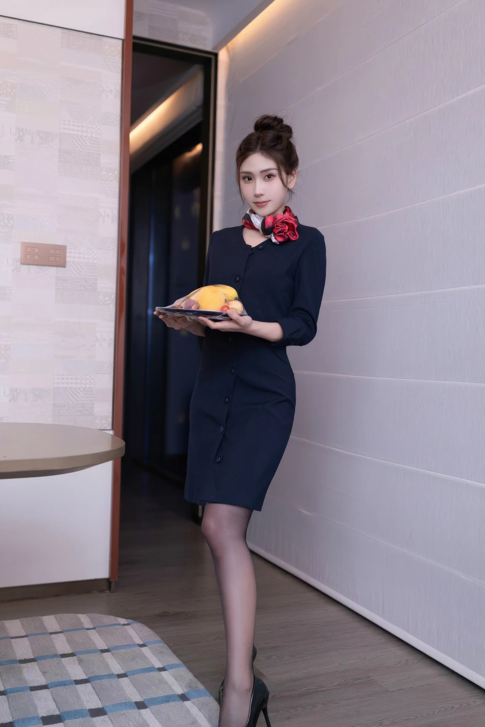 刘婷婷 空姐制服-御萝部落