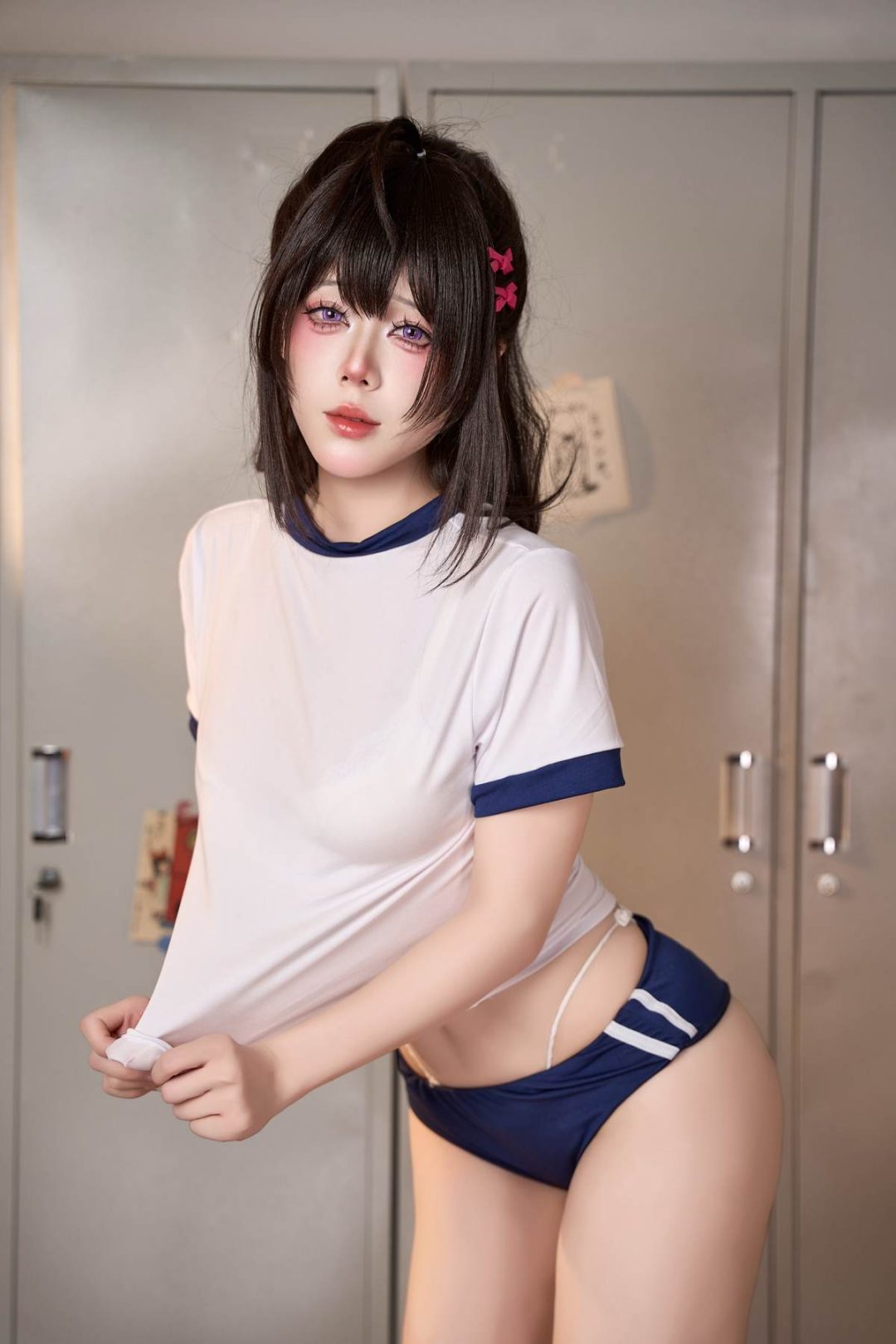 九言 – 棕色尘埃2 罗安 体操服：运动制服角色还原 75P-御萝部落