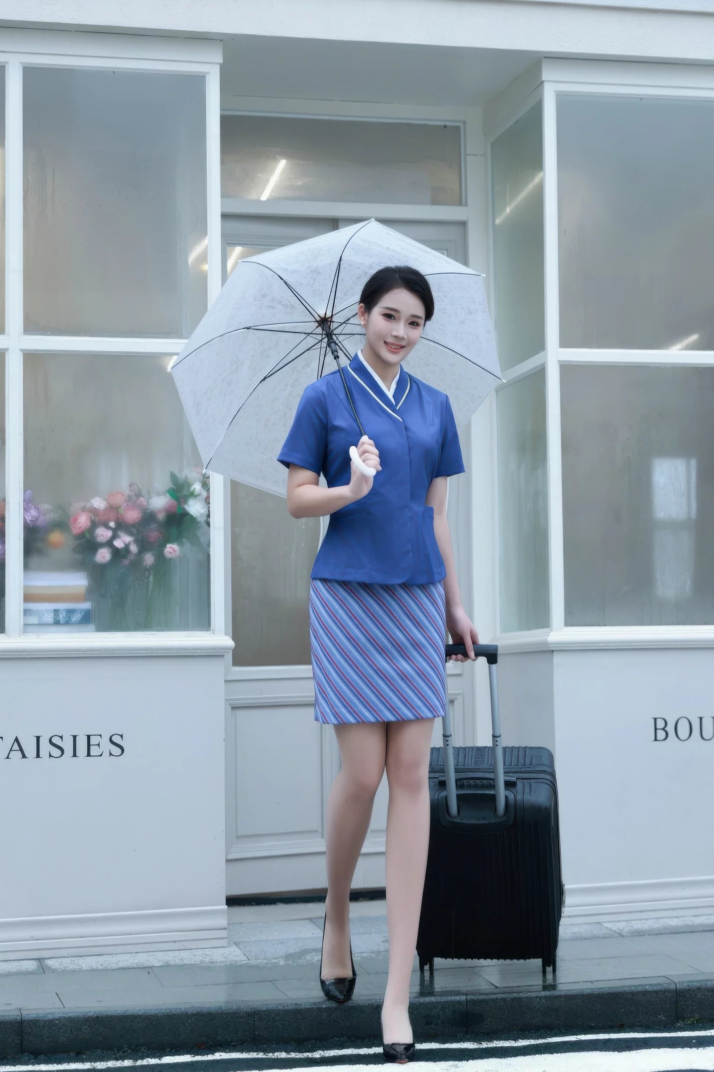 图片[4]-南乔 空姐制服-御萝部落
