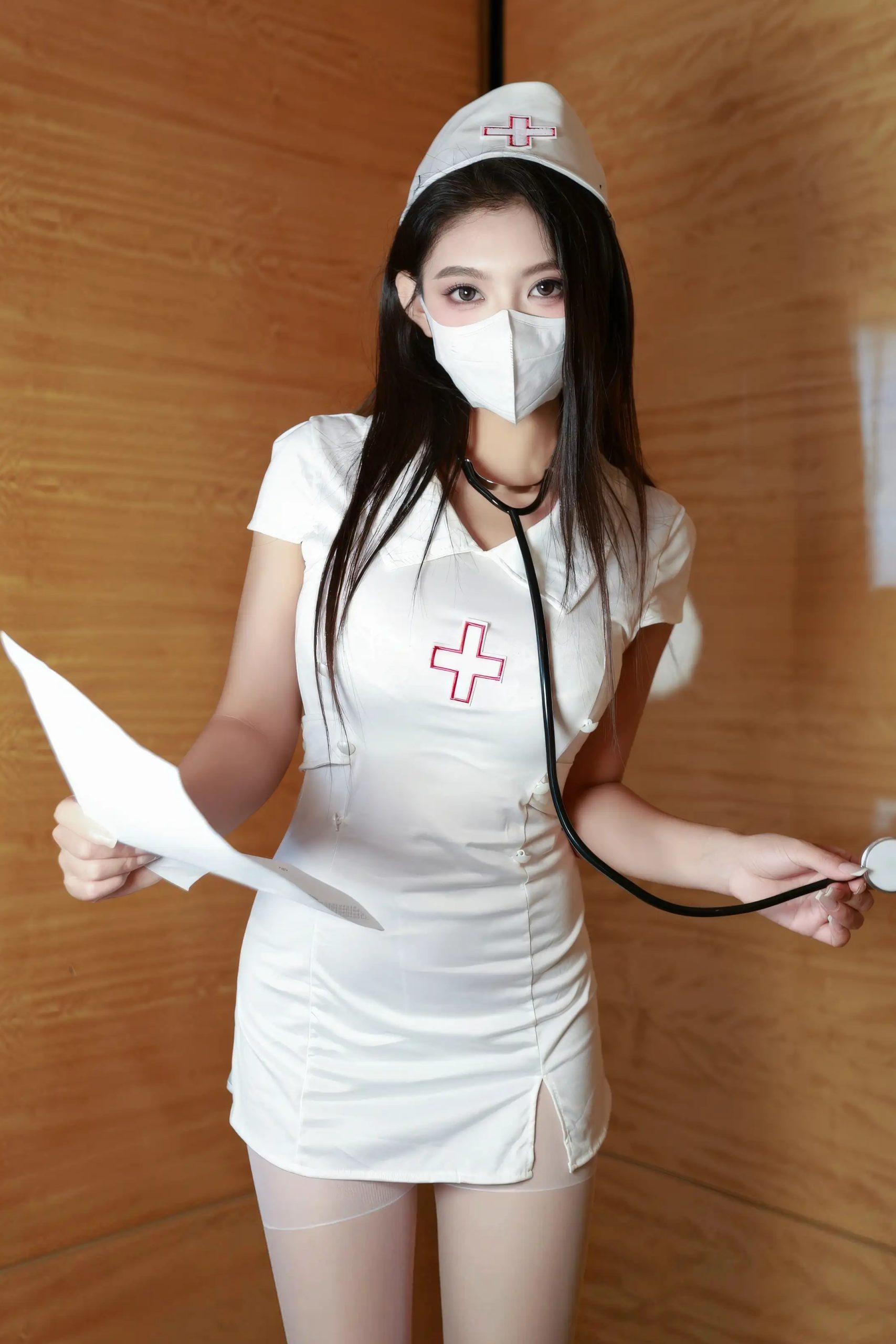 图片[5]-冬安 白色护士制服-御萝部落