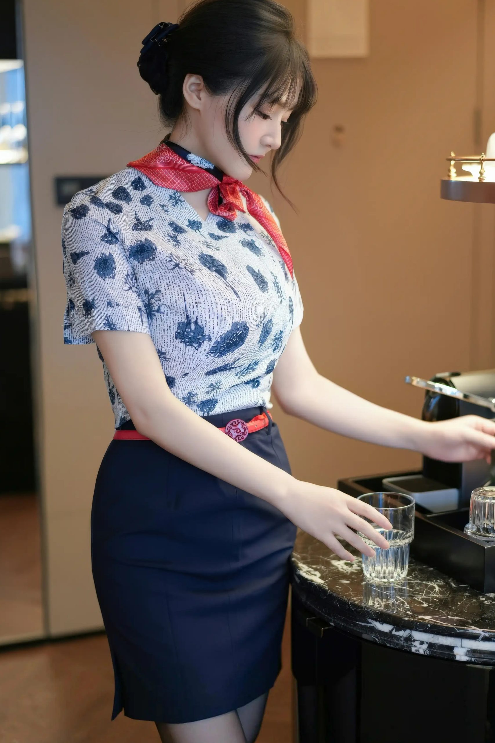 图片[5]-沈南汐RuRu 空姐制服-御萝部落