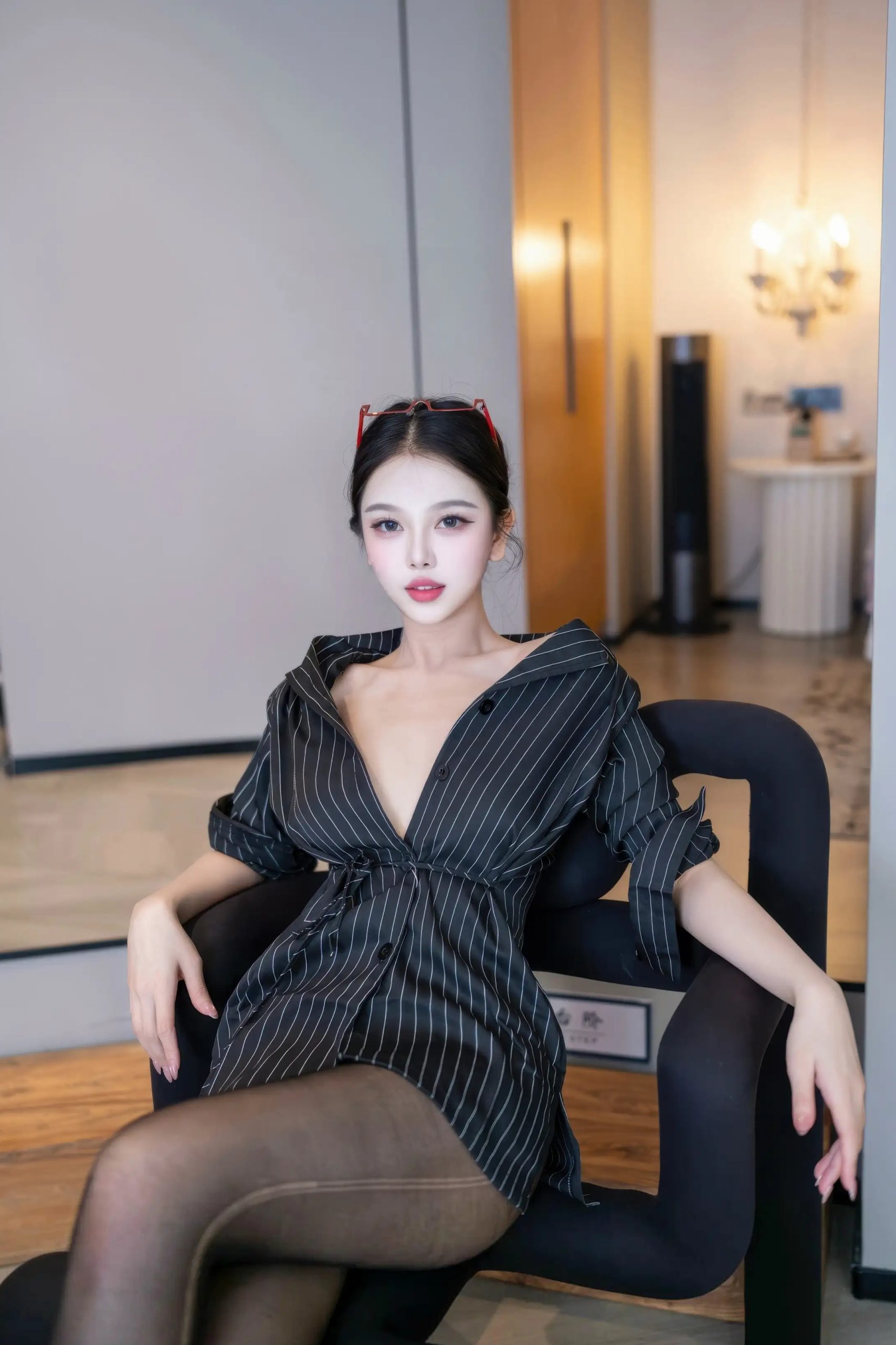 图片[8]-诺诺子 开档黑丝-御萝部落