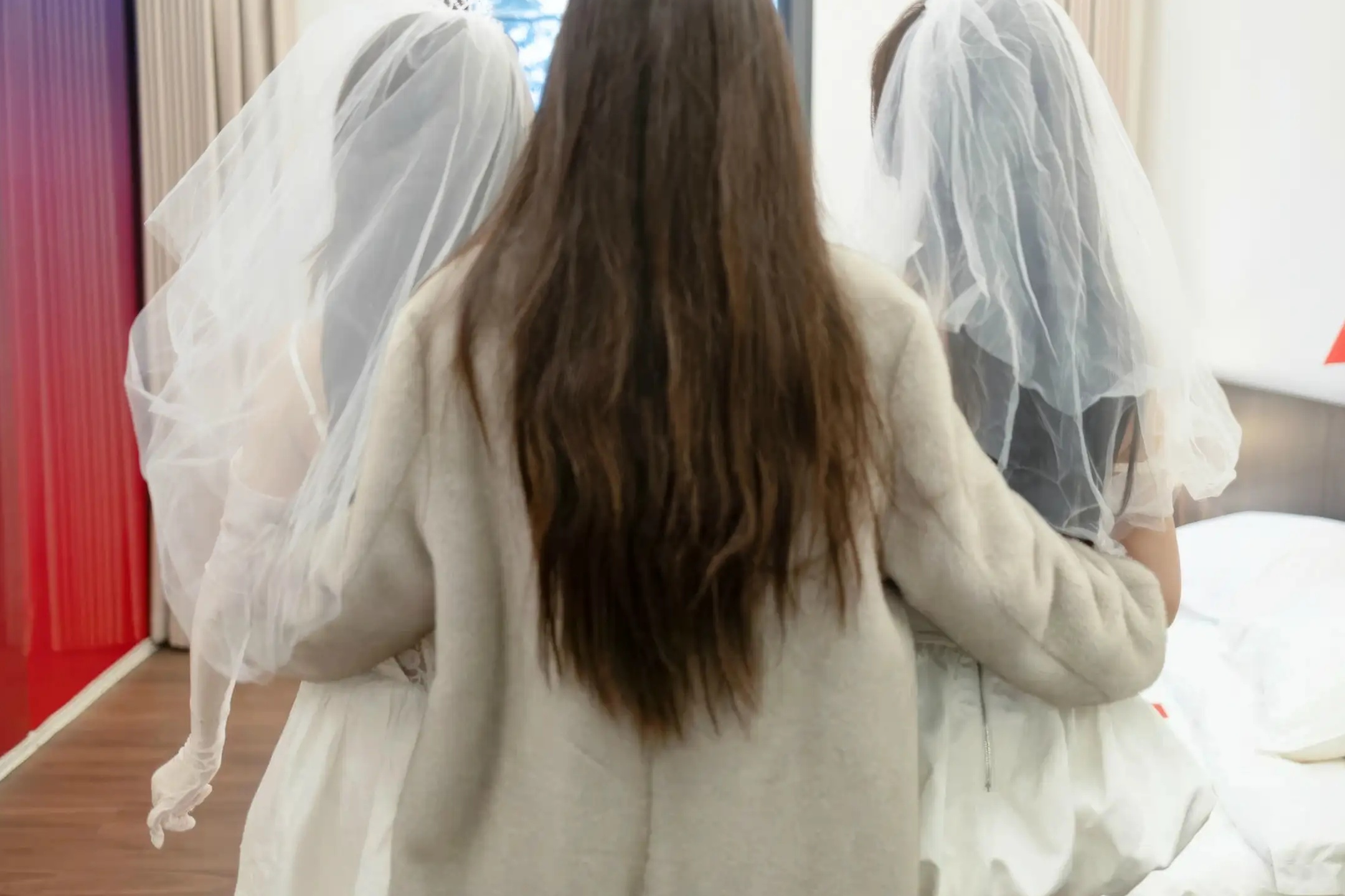 图片[8]-Twins-桃之夭夭 白色蕾丝婚纱-御萝部落