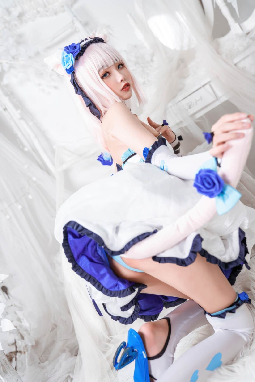 图片[8]-Momoko葵葵 – Nekopara 香子兰女仆：猫娘女仆装甜美还原 11P-御萝部落