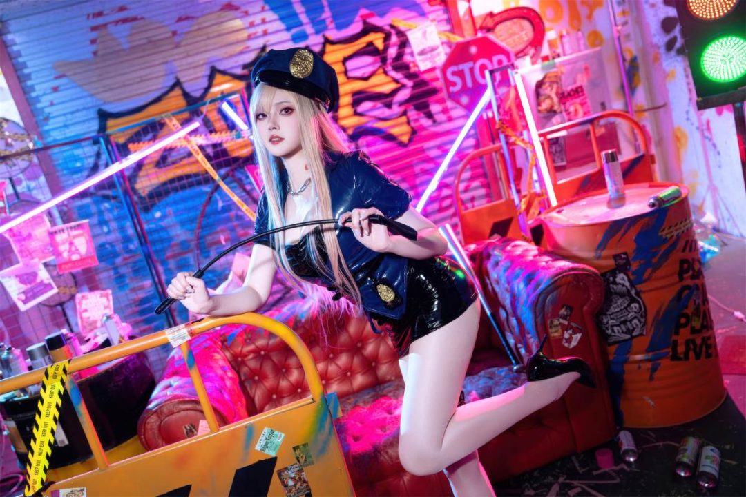 图片[6]-Natsuko夏夏子 – 更衣人偶坠入爱河 喜多川海梦：女警女警制服黑丝 63P-御萝部落
