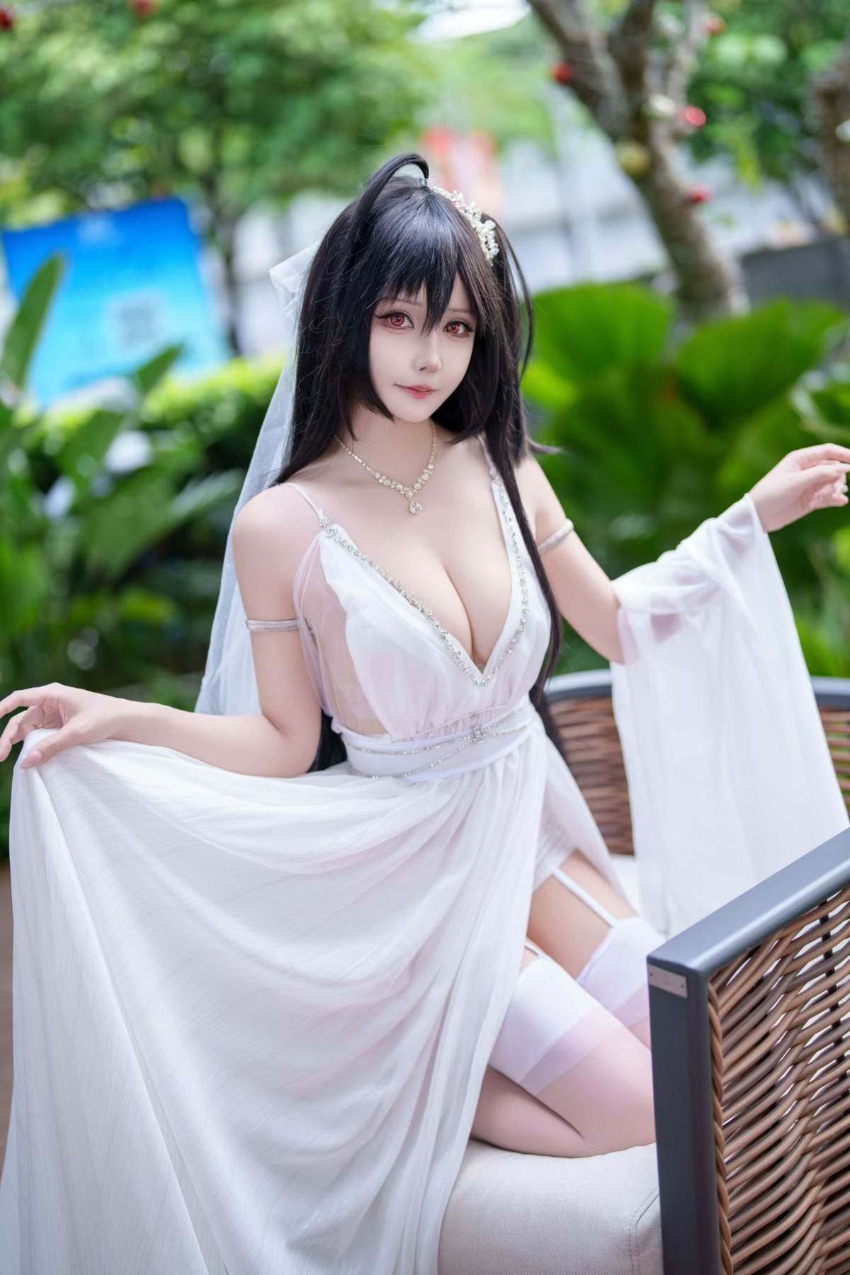 图片[2]-抱走莫子aa – 碧蓝航线 大凤：誓约花嫁花嫁白纱美胸 27P-御萝部落