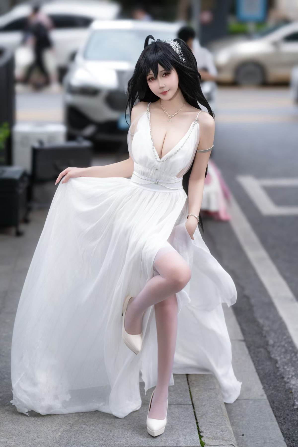 图片[3]-抱走莫子aa – 碧蓝航线 大凤：誓约花嫁花嫁白纱美胸 27P-御萝部落