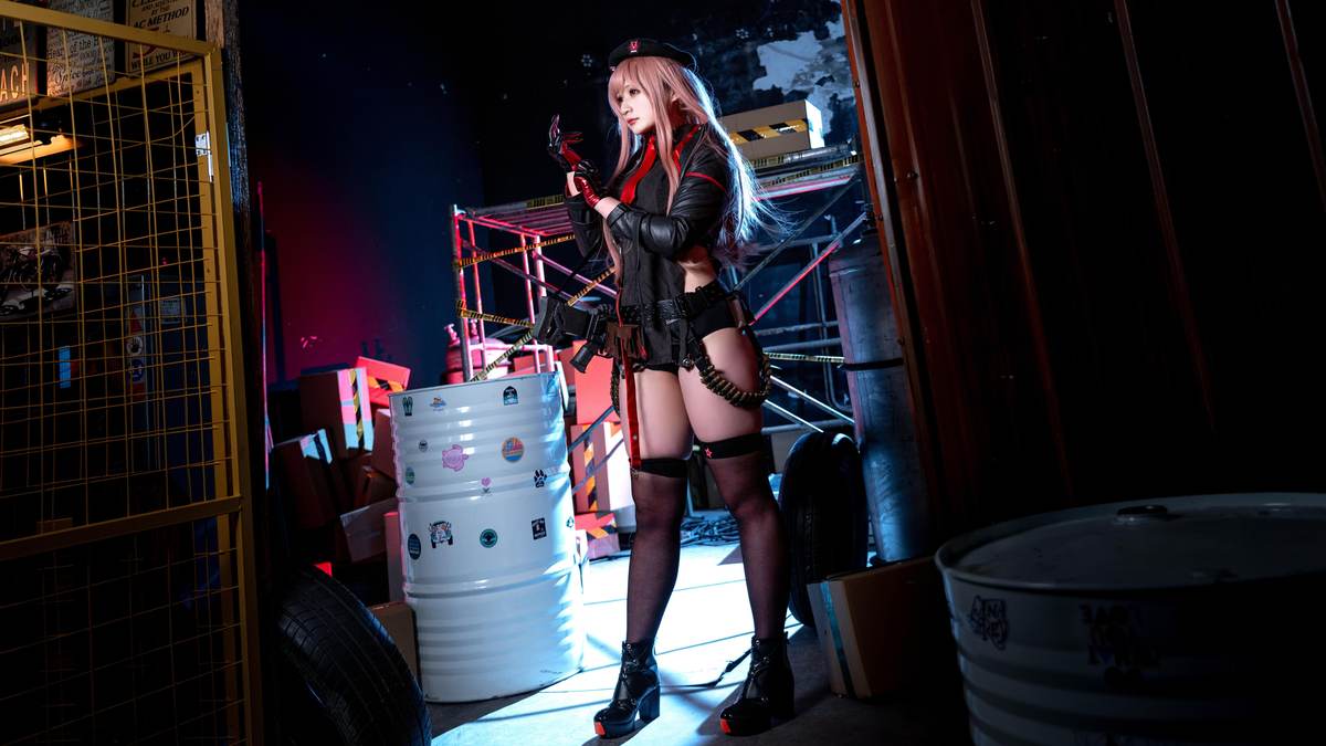 Zaya秋 - NIKKE胜利女神 拉毗：贝雷帽黑丝战术装美腿 25P-御萝部落