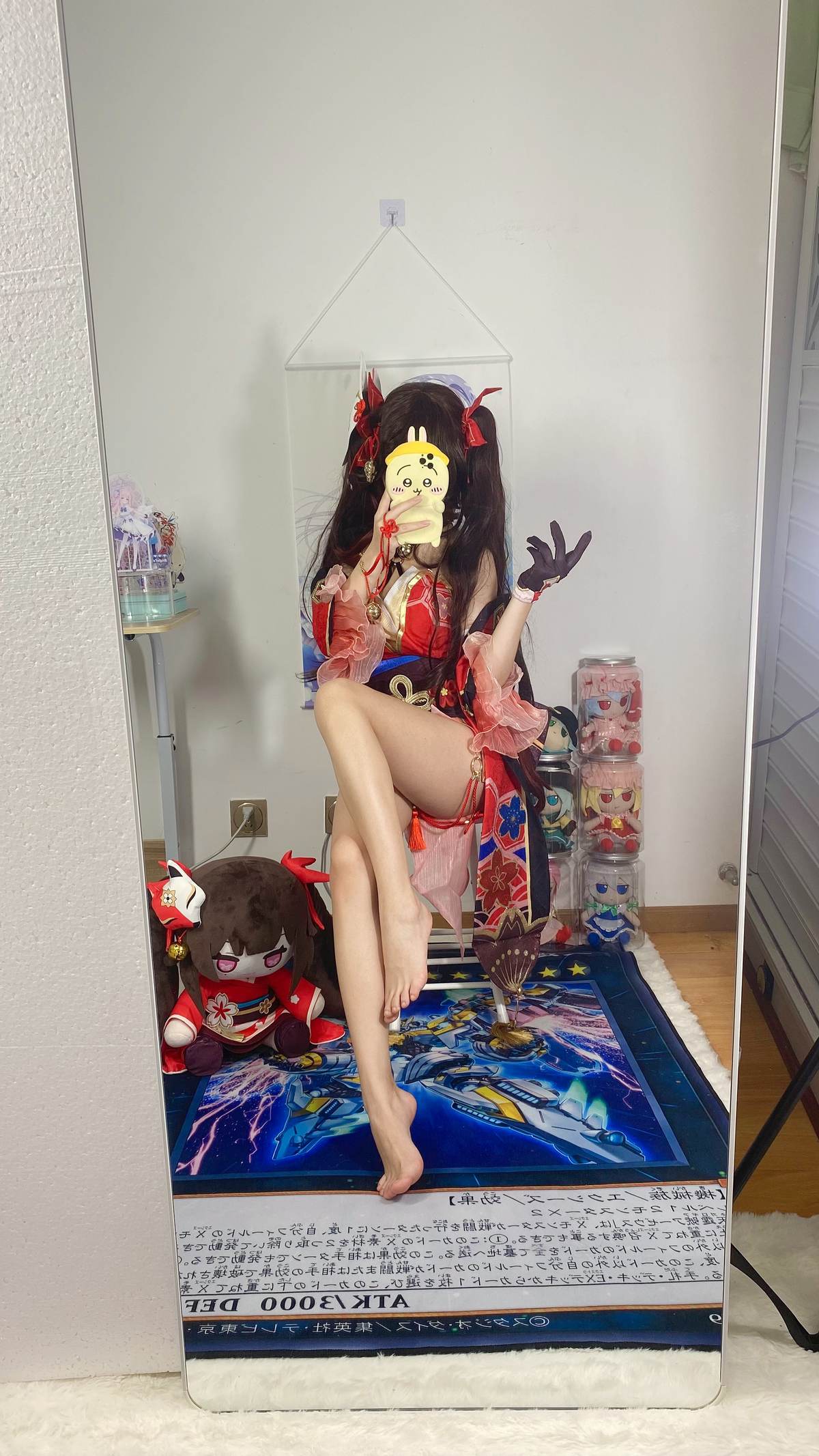 图片[1]-白栎Shirly – 崩坏星穹铁道 花火：黑白丝袜美腿足控还原 53P3V-御萝部落