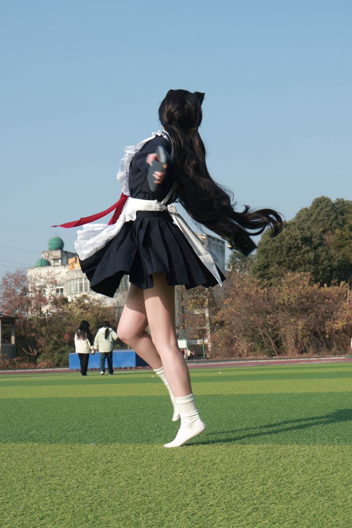 图片[2]-小羊蛋卷 – jk少女+爱丽丝 25P1V-御萝部落