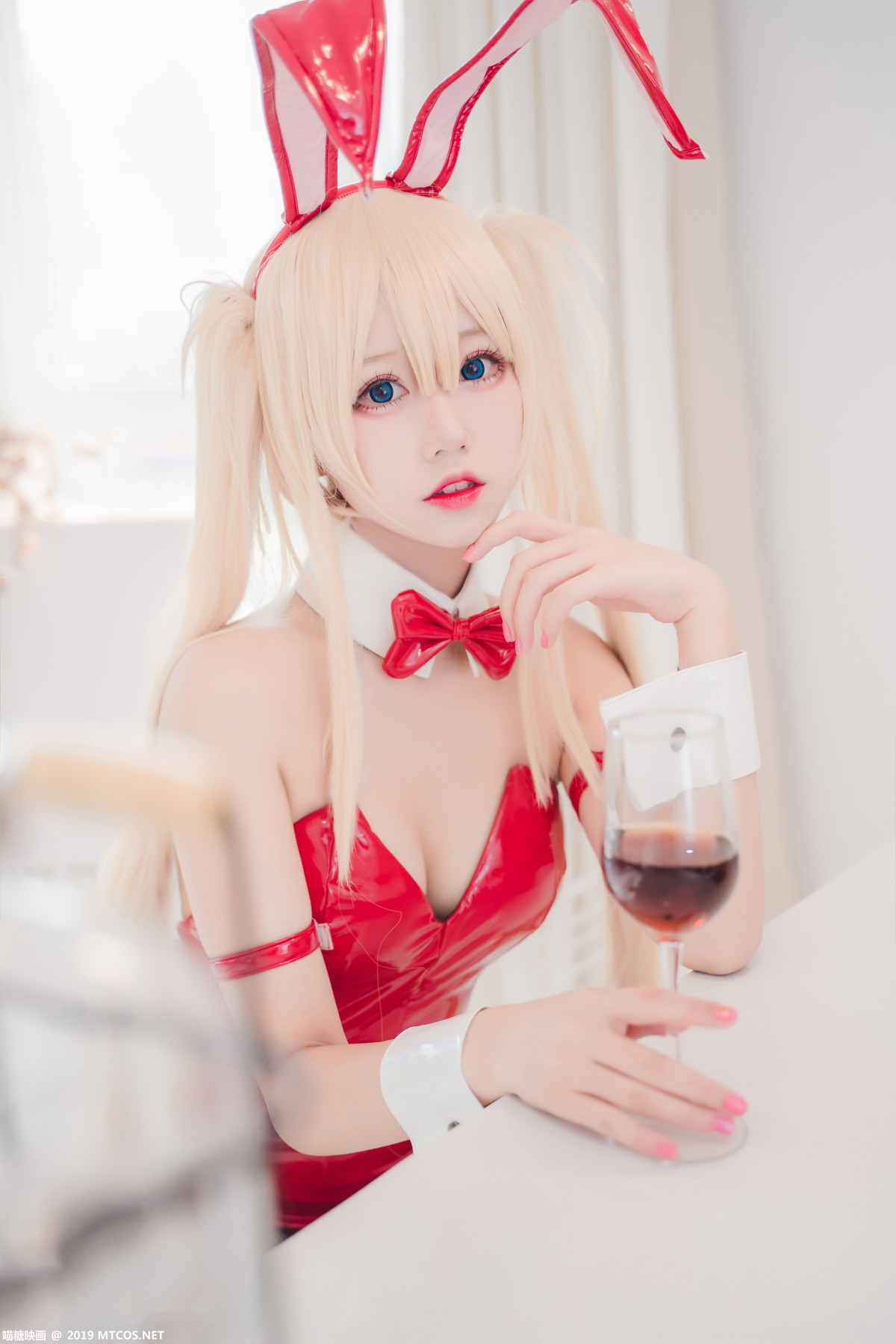 [喵糖映画]VOL.021 猫君君_MaoJun 英梨梨兔女郎cos - COSPLAY-御萝部落
