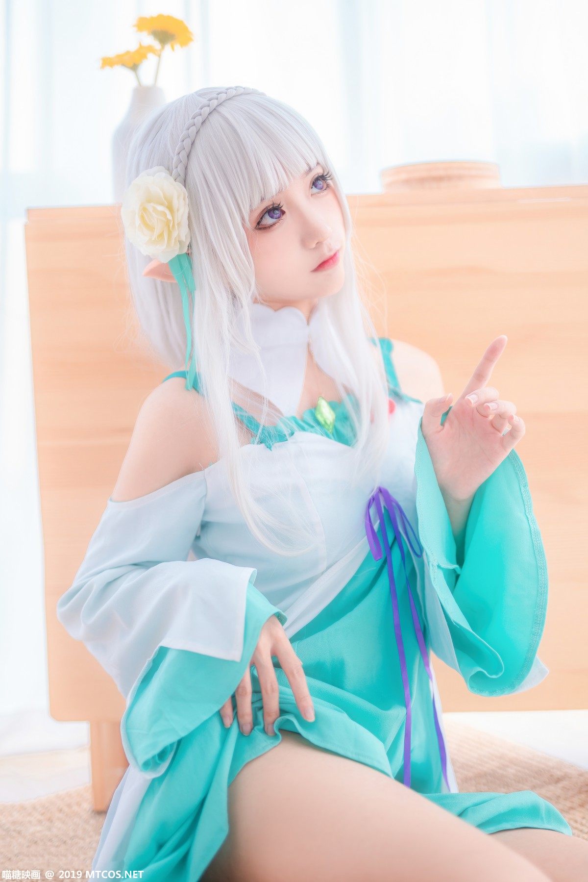 [喵糖映画]VOL.020 COS白发魔女 - COSPLAY-御萝部落