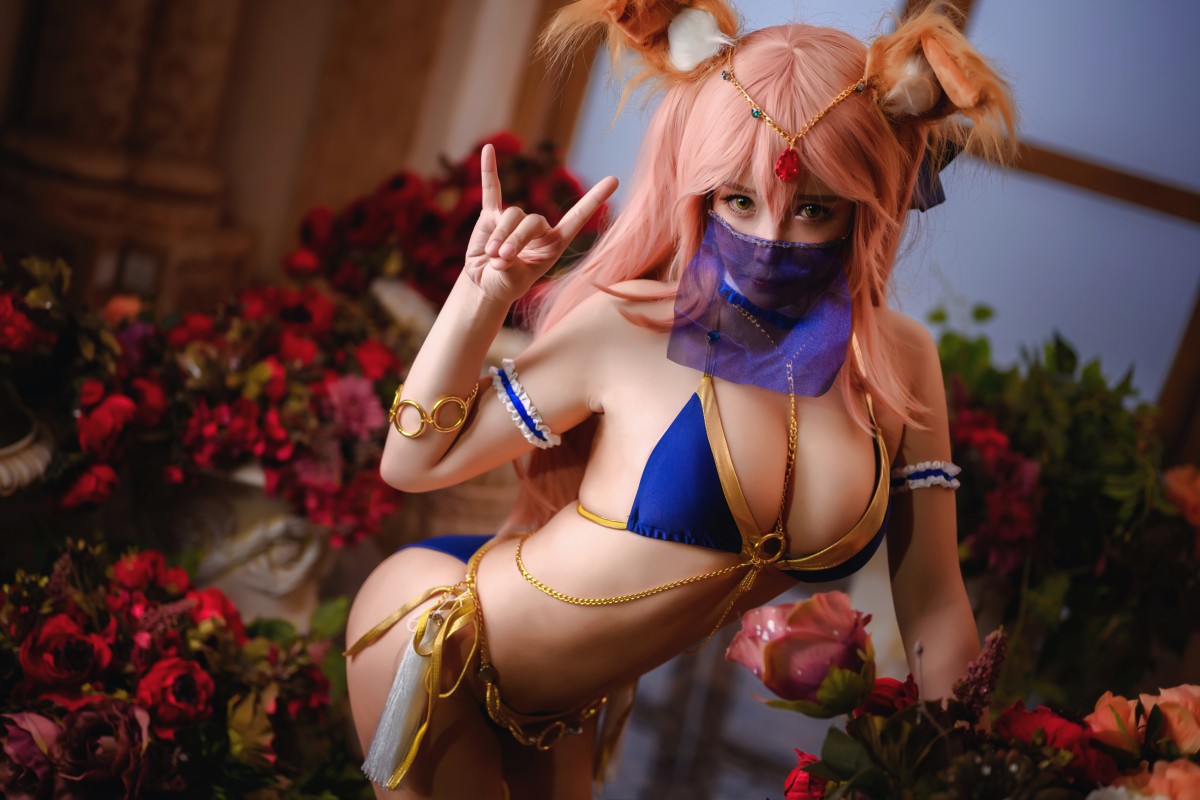 [Cosplay]抱走莫子 - 玉藻の前 - COSPLAY-御萝部落