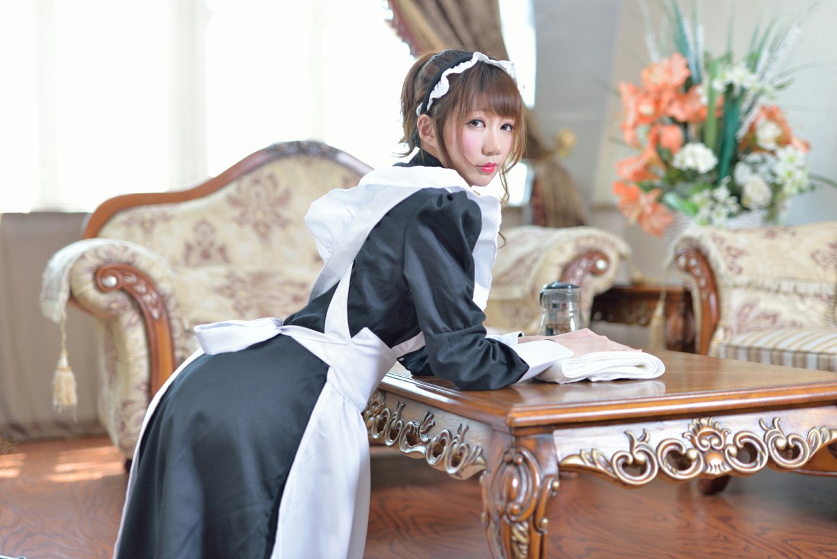 [Cosplay]NAGISA魔物喵 - vol.07 女仆小姐 图套 - COSPLAY-御萝部落