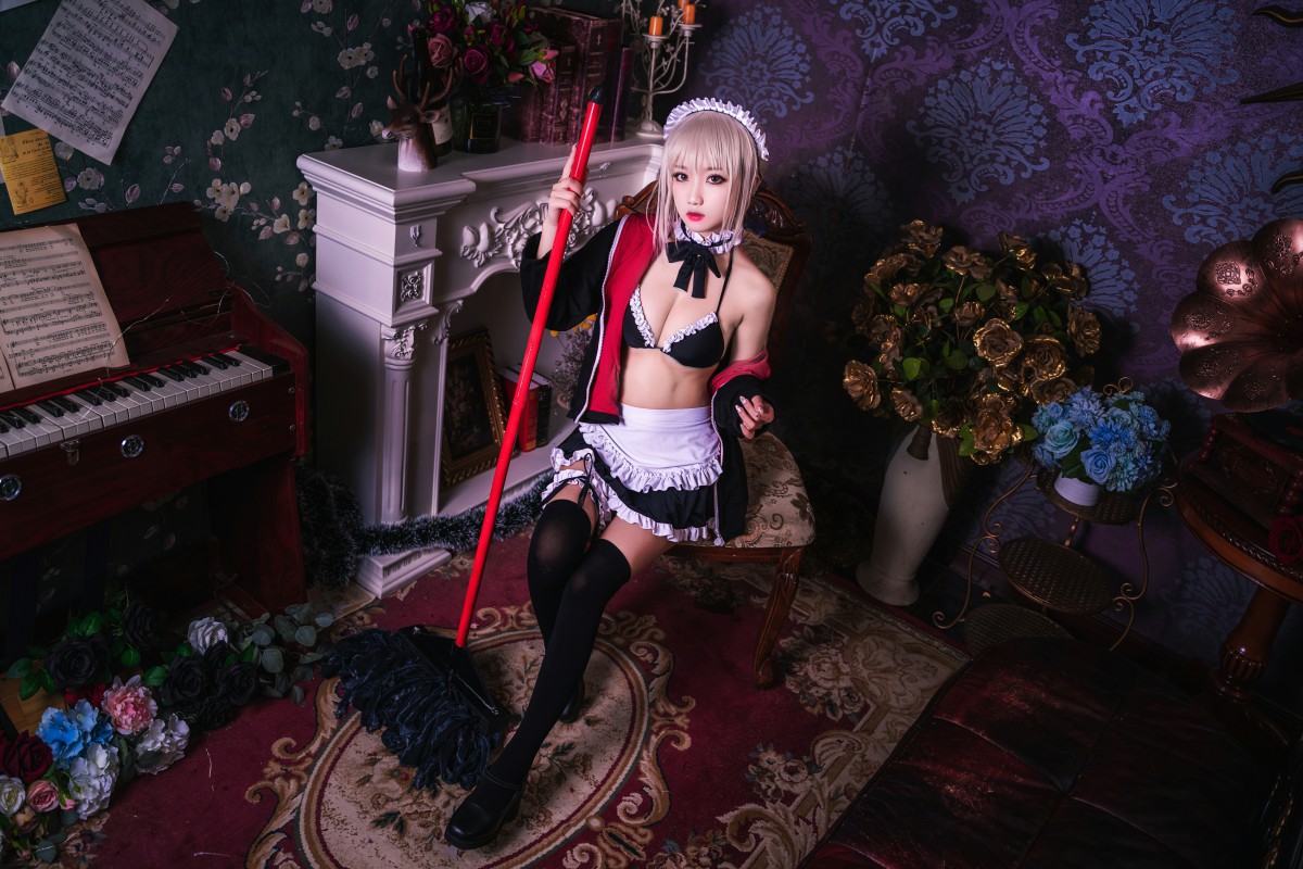 [Cosplay]鬼畜瑶在不在 - 黑呆女仆 - COSPLAY-御萝部落