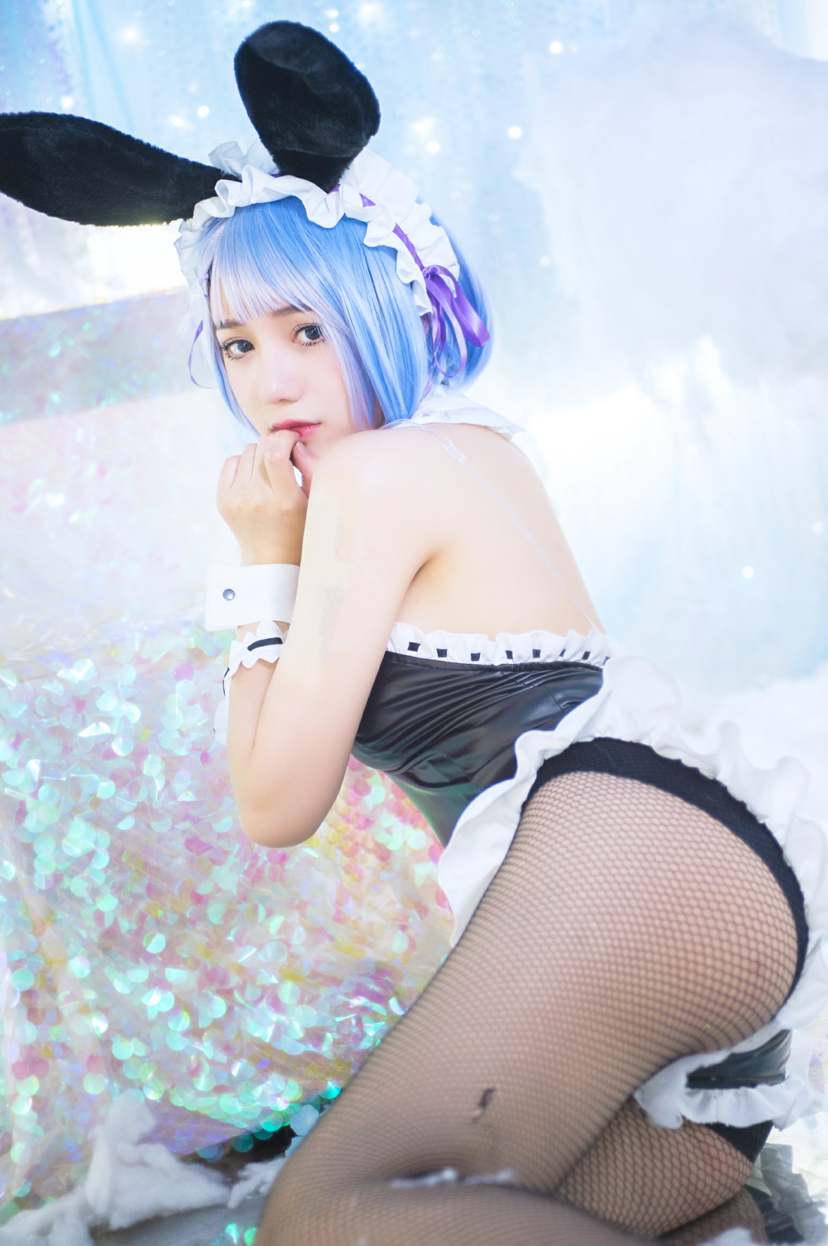 [Cosplay]洛丽塔大哥 - 蕾姆兔女郎 - COSPLAY-御萝部落