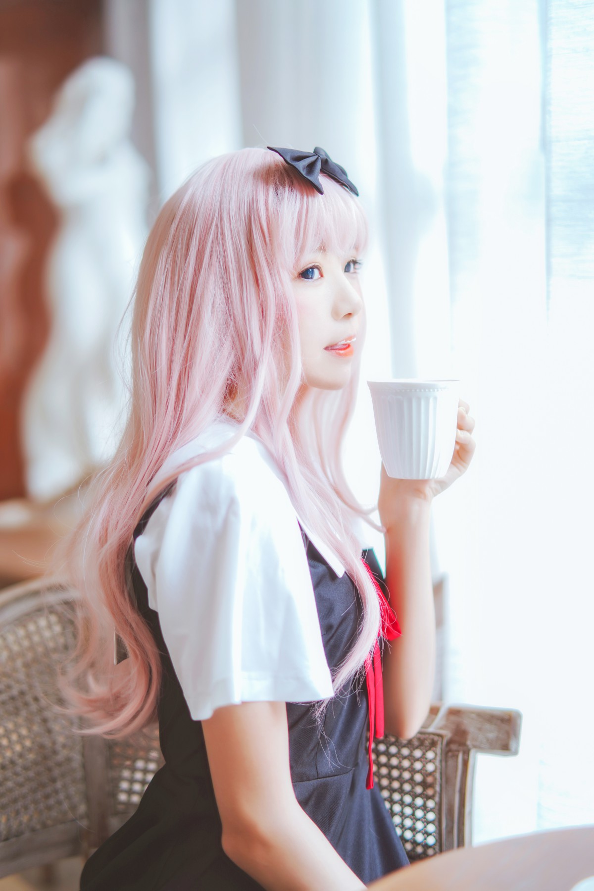 [Cosplay]桜桃喵 – 藤原千花 - COSPLAY-御萝部落