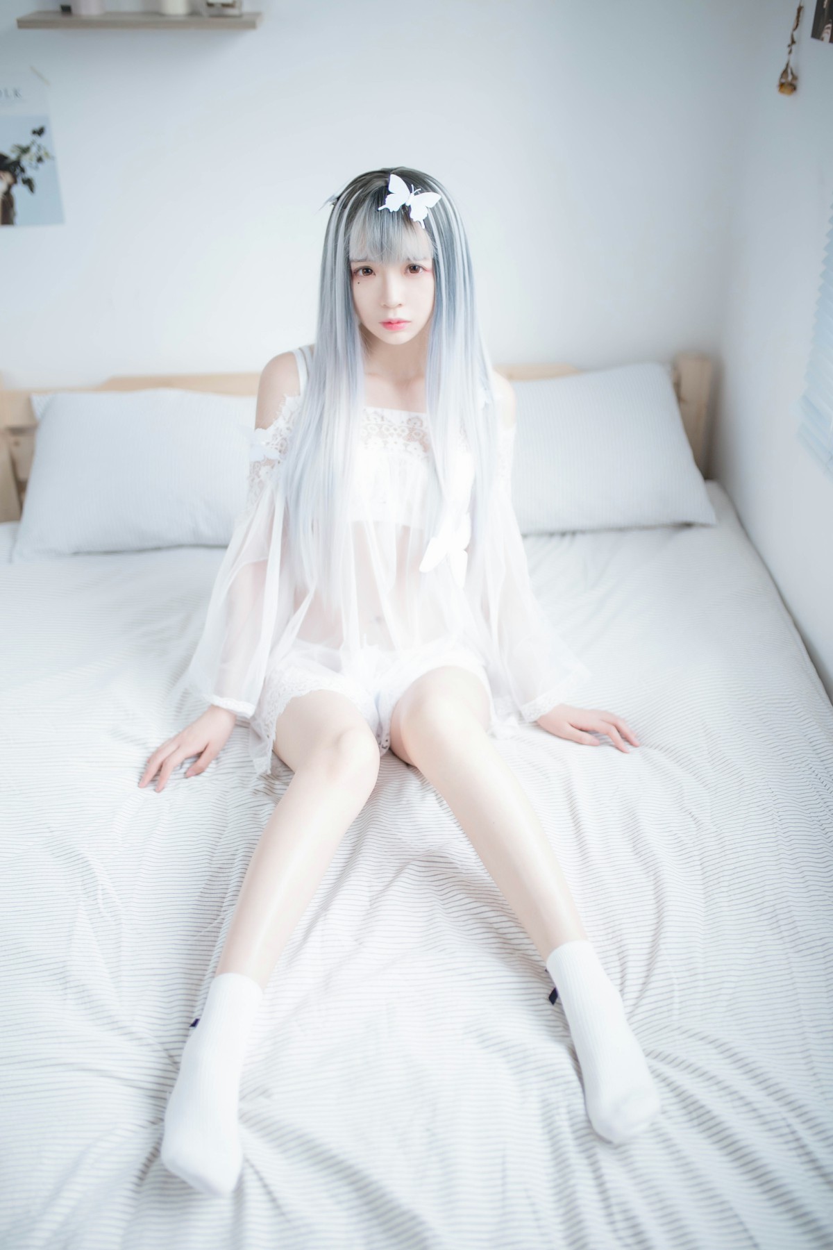 [Cosplay]疯猫ss -透明白沙 - COSPLAY-御萝部落