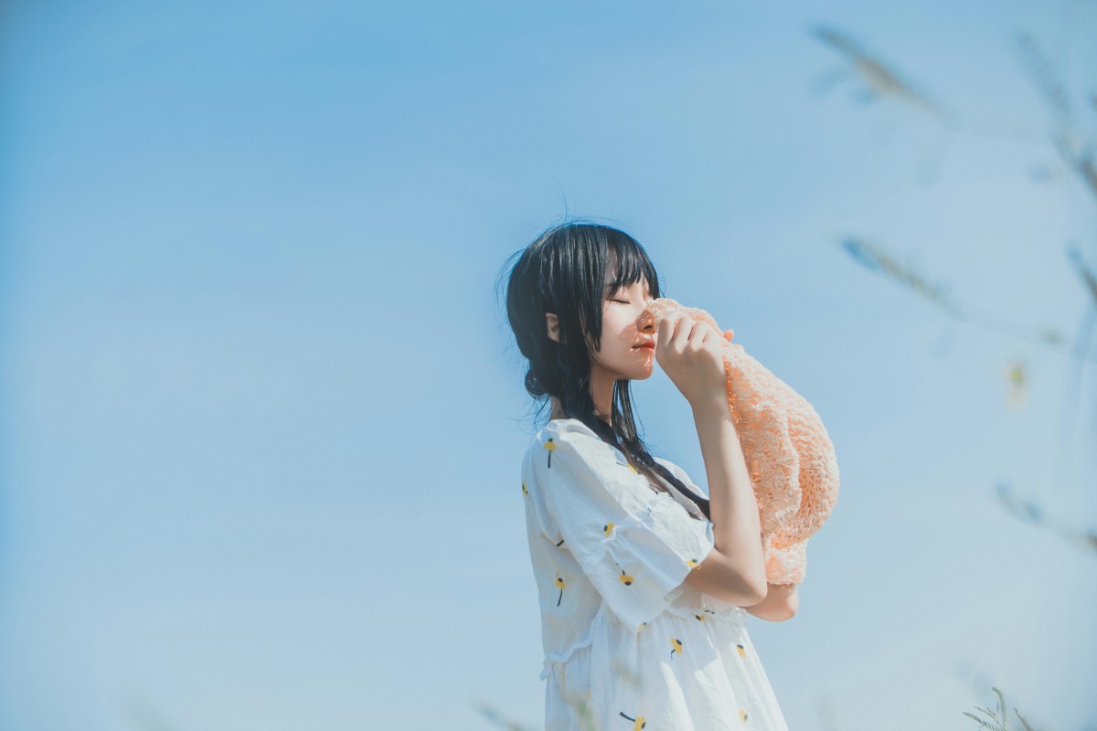 萝莉风COS 桜桃喵 – 田野 - COSPLAY-御萝部落