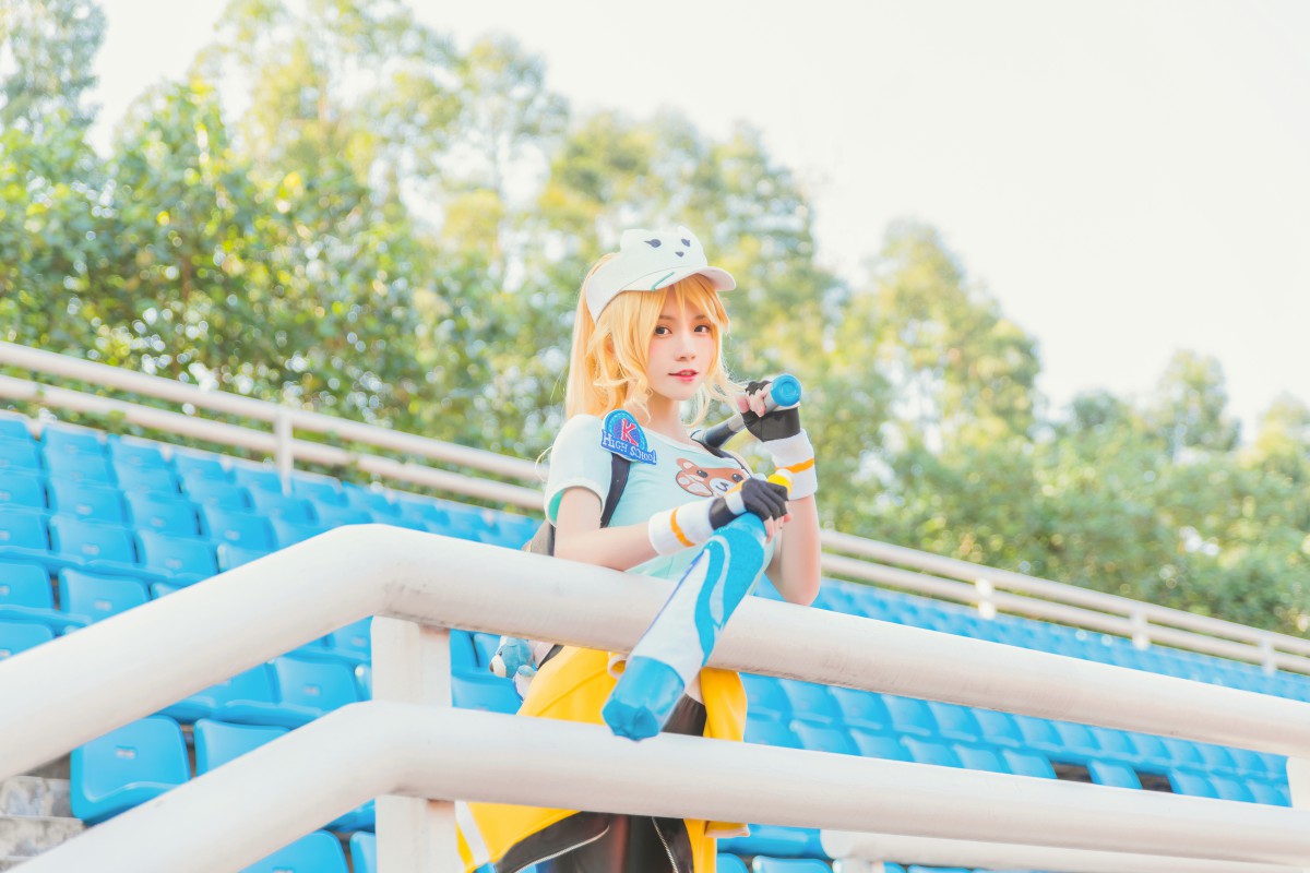 萝莉风COS 桜桃喵 – 花木兰青春决赛季 - COSPLAY-御萝部落