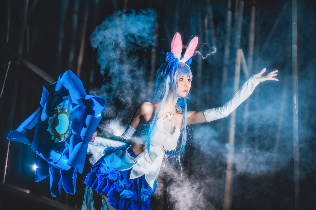 萝莉风COS 桜桃喵 – 花间舞 - COSPLAY-御萝部落