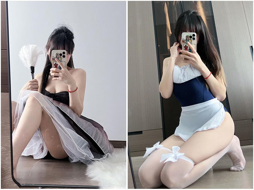 网红KhunnieXie海边泳装写真高清大图,展现白皙肌肤与完美身材比例