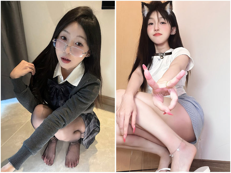 别拔虎牙COSplay绝美精修图,二次元少女感十足